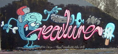 Graffiti Wall - Photo by Haevi - haevi, haevistyles, creature_ink