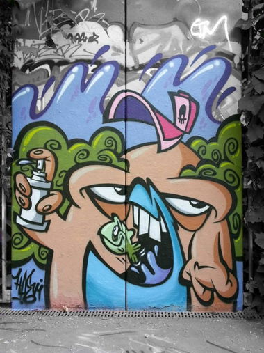 Graffiti Wall in Deutschland - Photo by Haevi