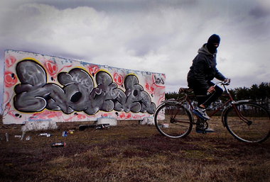Graffiti Wall in Synhai - Photo by Hako