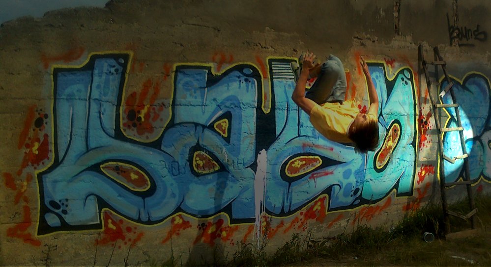 Graffiti Wall - Photo by Hako