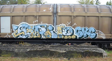 Graffiti Train - Photo by Hall3rOT - GRIP, GKC