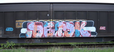 Graffiti Train - Photo by Hall3rOT - OGTOK, GKC
