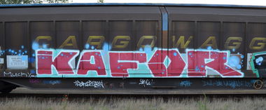Graffiti Train - Photo by Hall3rOT - KAFOR
