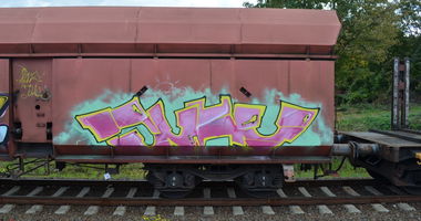 Graffiti Train - Photo by Hall3rOT - JUHU
