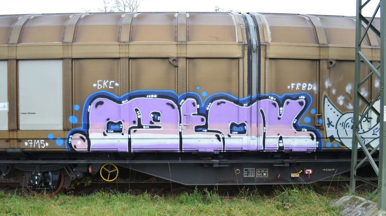 Graffiti Train - Photo by Hall3rOT