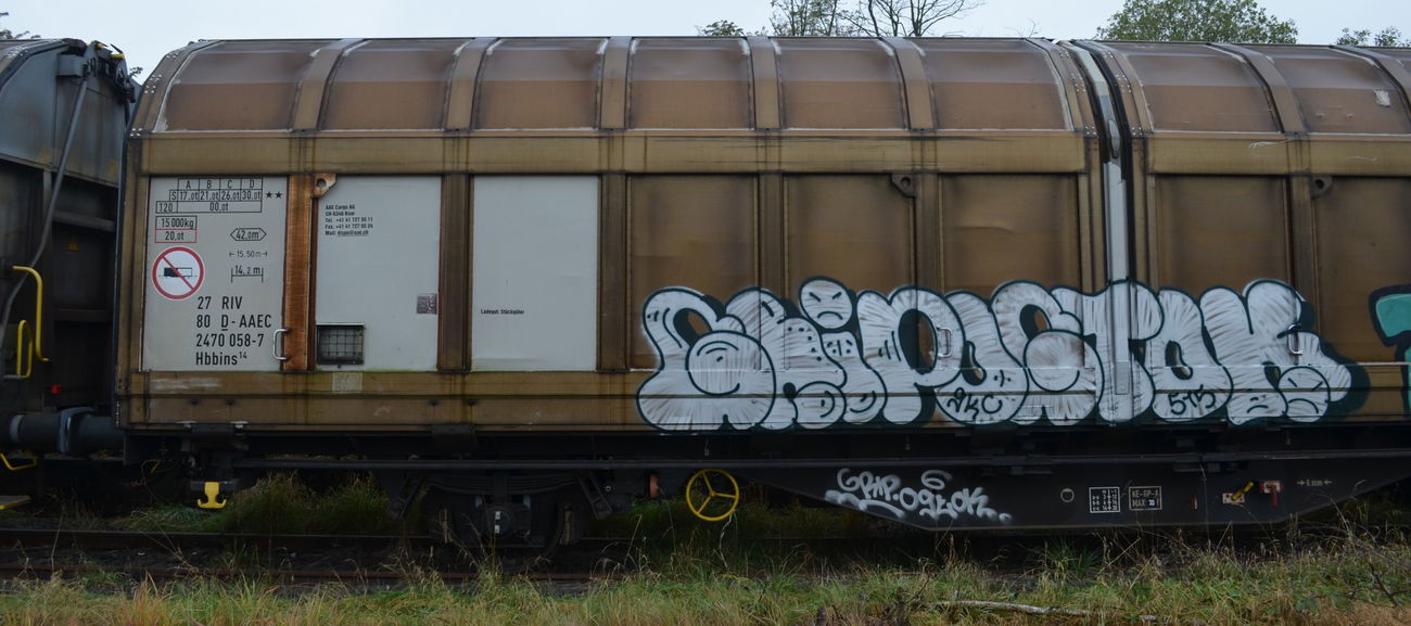 Graffiti Train - Photo by Hall3rOT - GRIP, OGTOK