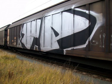 Graffiti Train - Photo by Hall3rOT - TP