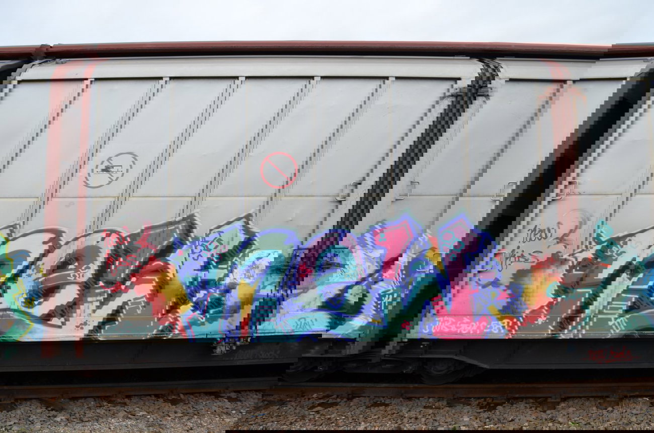Graffiti Train - Photo by Hall3rOT - NEW, KIDS, JÜRGEN (2011)