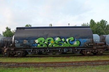 Graffiti Train - Photo by Hall3rOT - BASIC