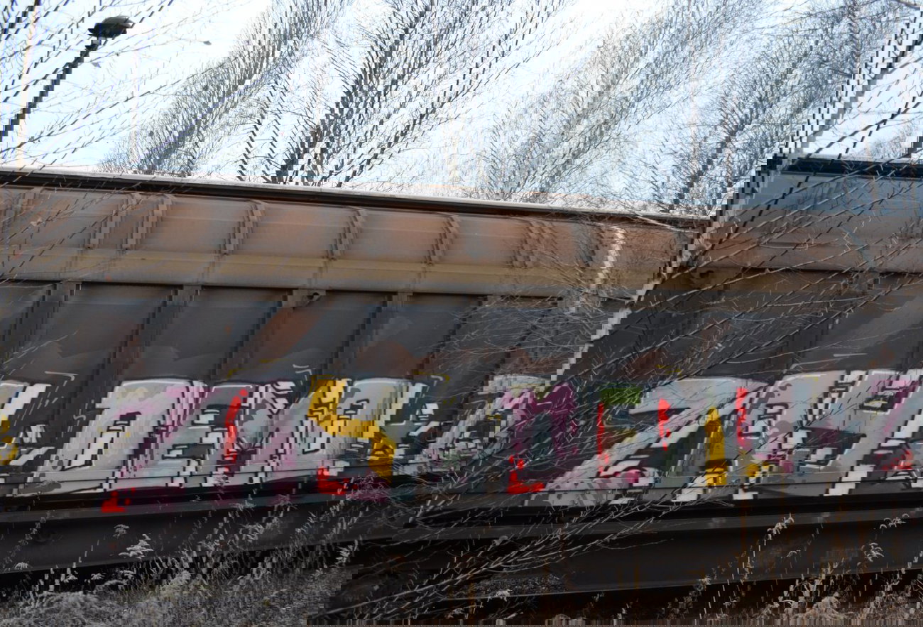Graffiti Train - Photo by Hall3rOT - ZAY, DEMO