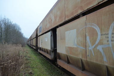 Graffiti Artwork - Photo by Hall3rOT - FR8, GÜTER, KÜBEL