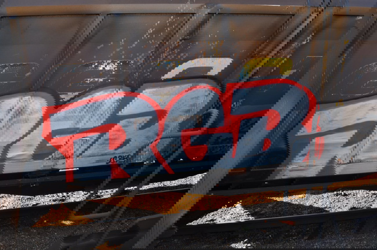 Graffiti Train - Photo by Hall3rOT - RGB (2013)