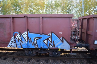 Graffiti Train - Photo by Hall3rOT