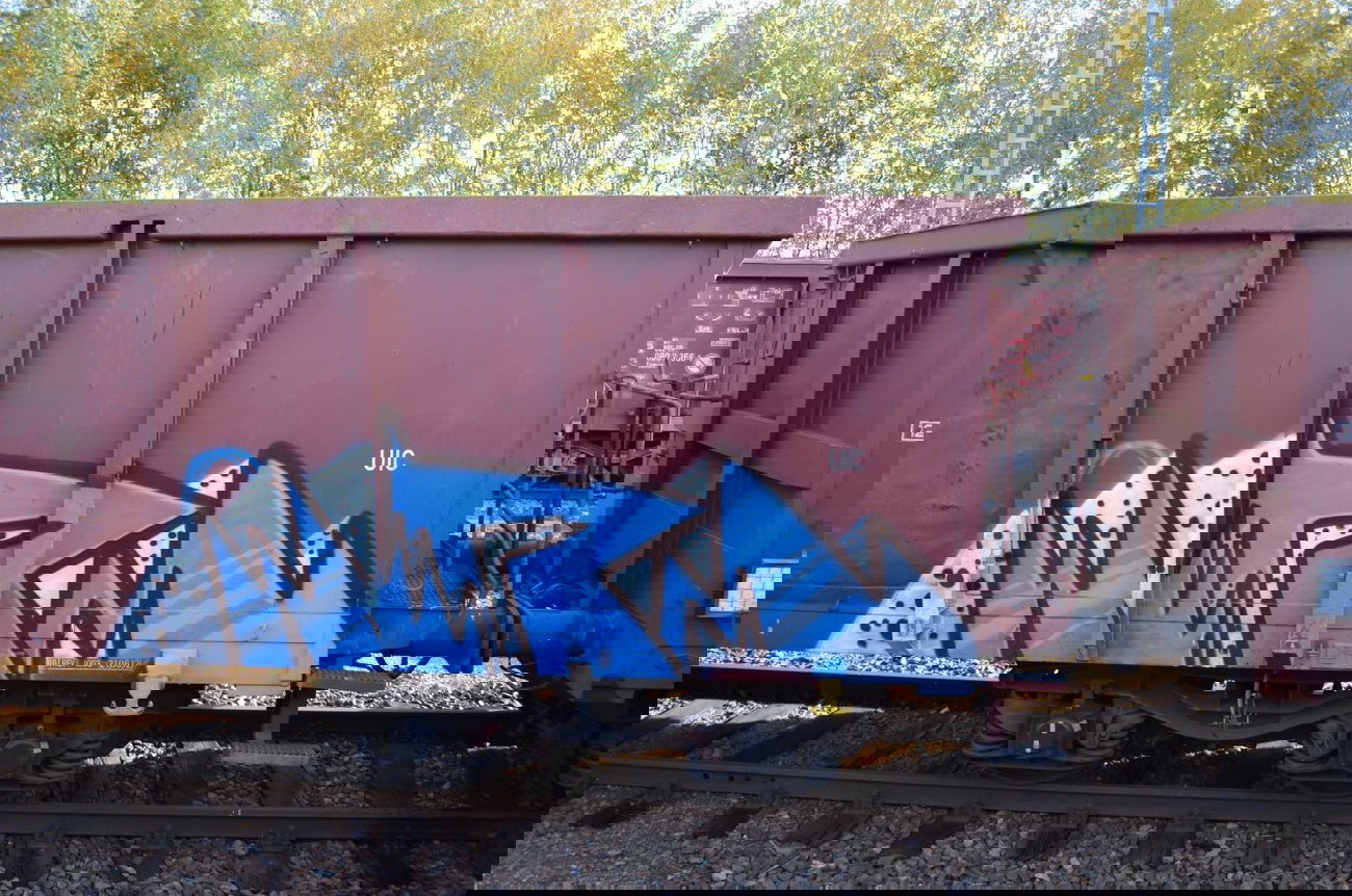Graffiti Train - Photo by Hall3rOT
