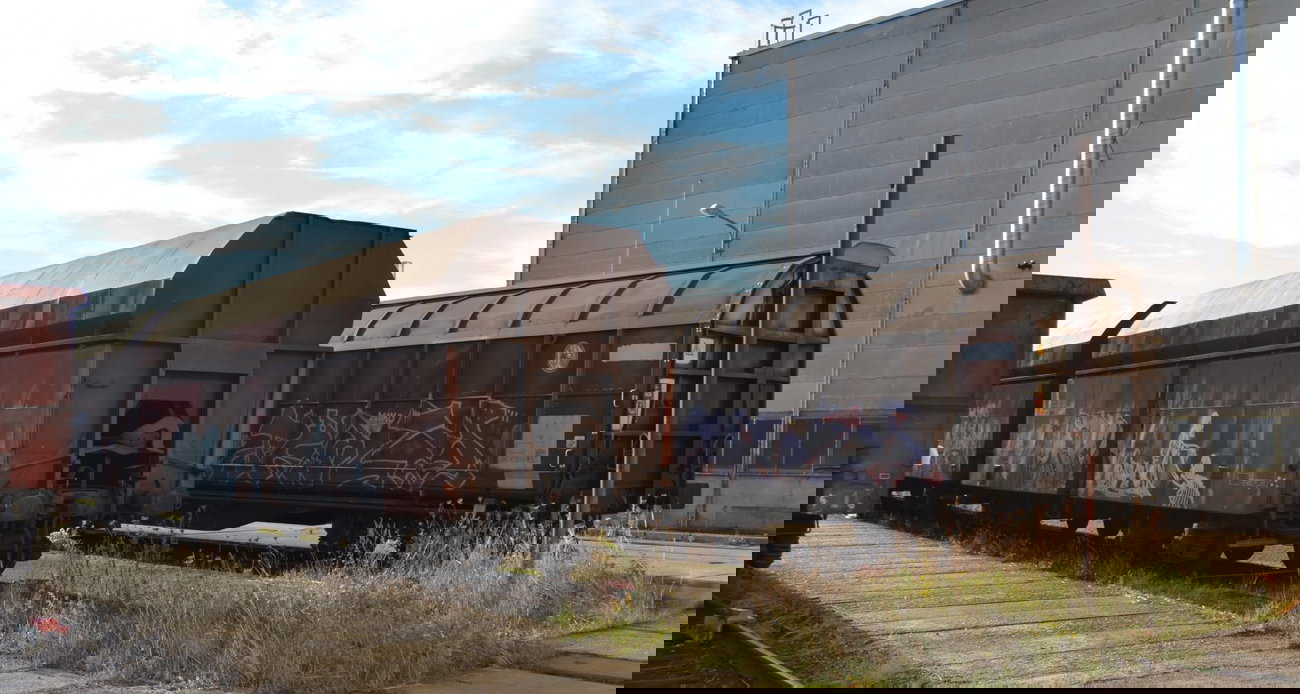 Graffiti Train - Photo by Hall3rOT