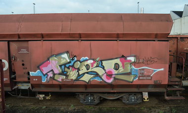 Graffiti Train - Photo by Hall3rOT