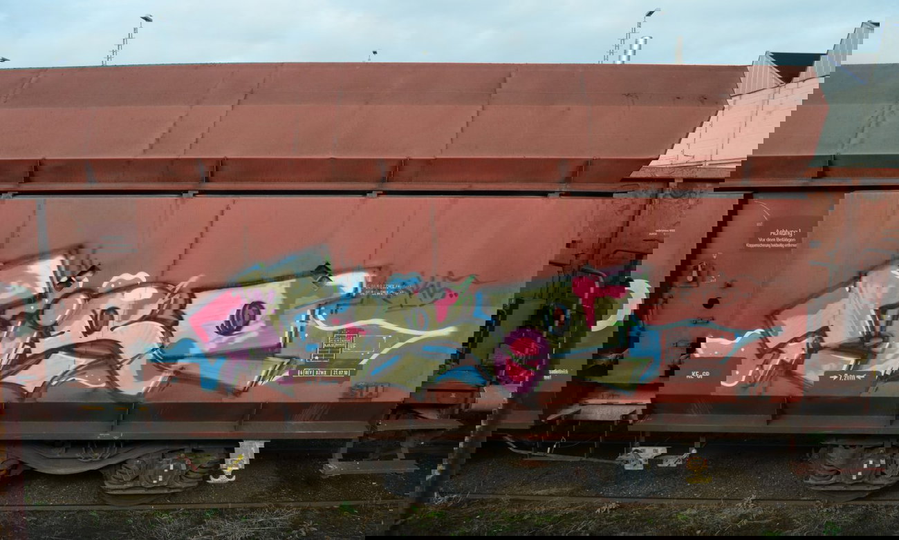 Graffiti Train - Photo by Hall3rOT