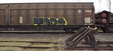 Graffiti Train - Photo by Hall3rOT - TAPS