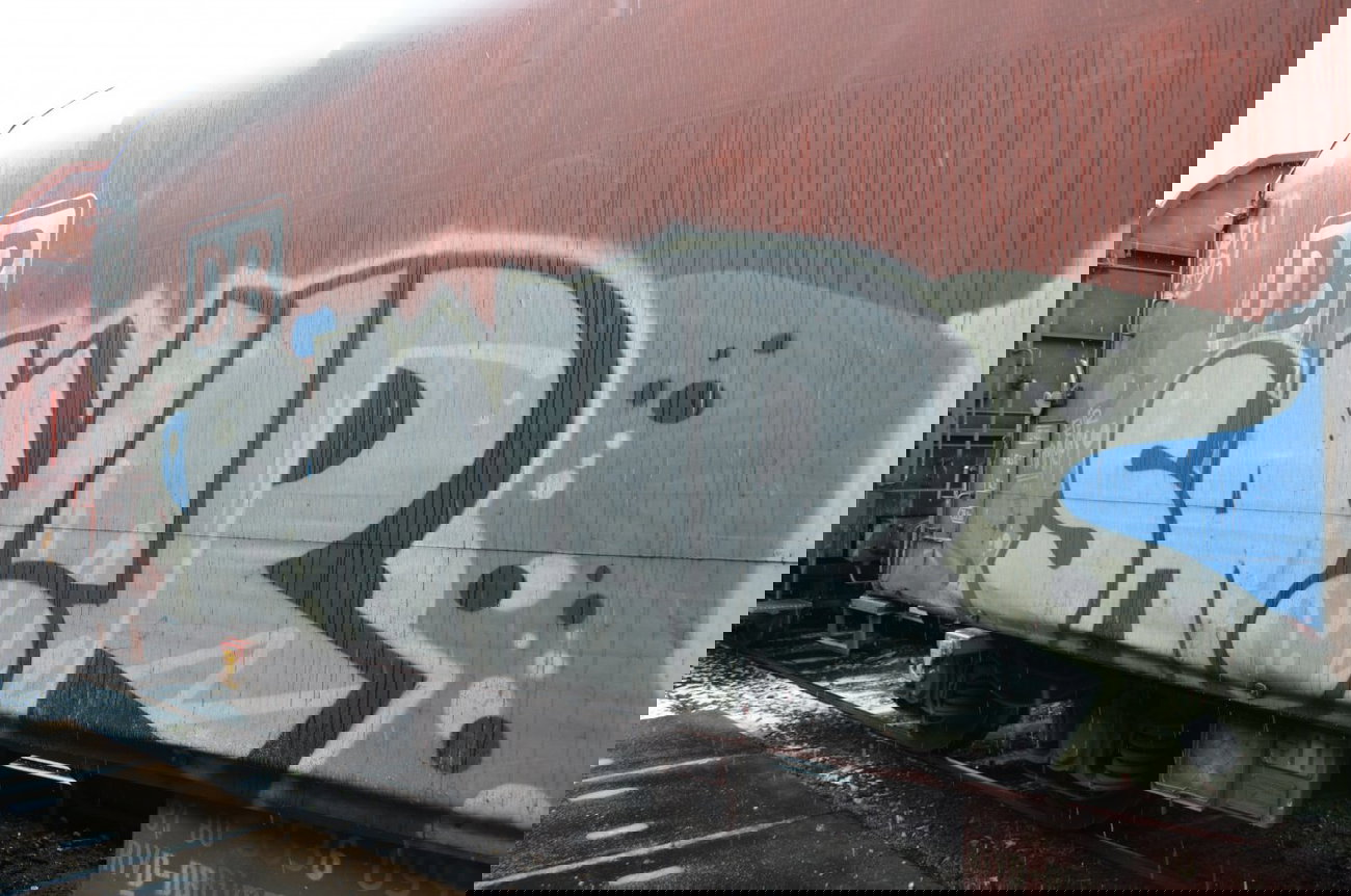 Graffiti Train - Photo by Hall3rOT - SAVIR (2012)