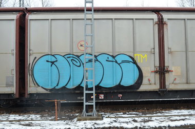 Graffiti Train - Photo by Hall3rOT - MOSES