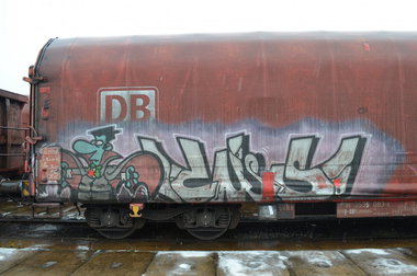 Graffiti Train - Photo by Hall3rOT - CARS