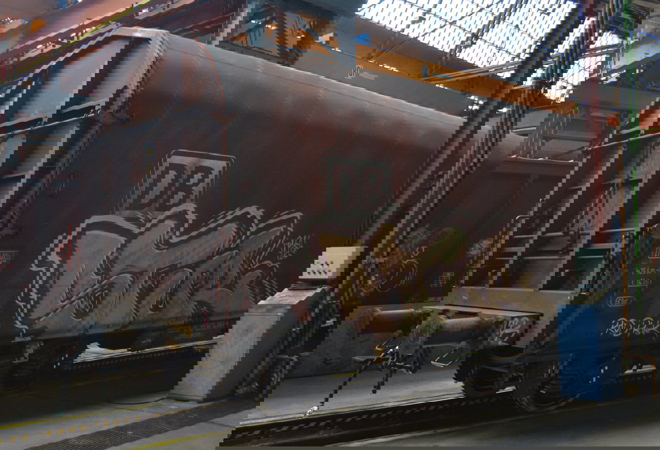 Graffiti Train - Photo by Hall3rOT - STUR, CR, ROD