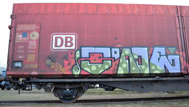 Graffiti Train - Photo by Hall3rOT