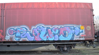 Graffiti Train - Photo by Hall3rOT