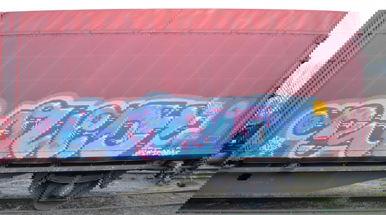 Graffiti Train - Photo by Hall3rOT