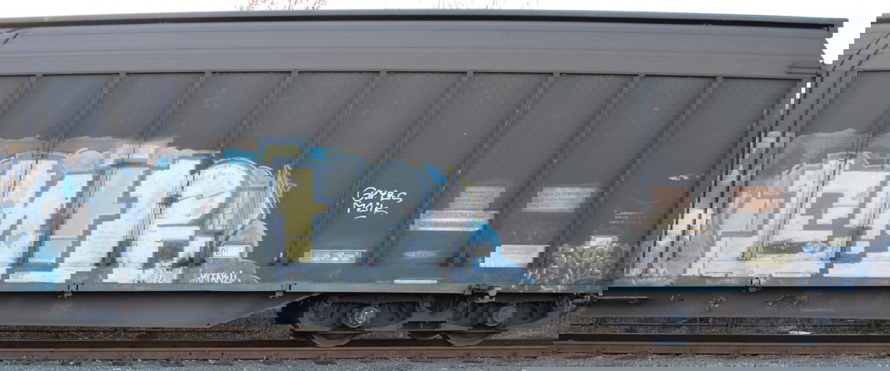 Graffiti Train - Photo by Hall3rOT - EMIR, FR8