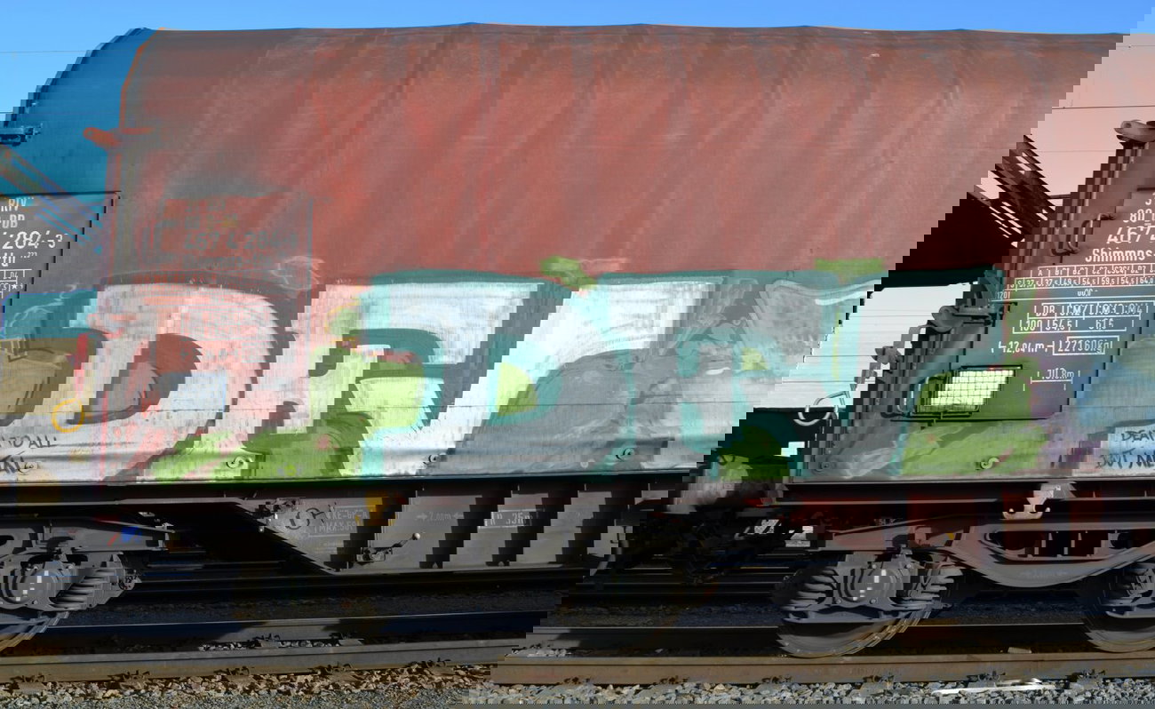 Graffiti Train - Photo by Hall3rOT - DFV, FR8