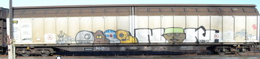 Graffiti Train - Photo by Hall3rOT - OASE, GVB, INC