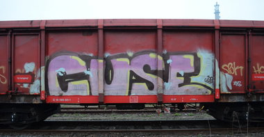 Graffiti Train - Photo by Hall3rOT - CUSE (2013)