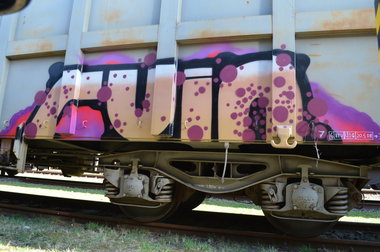 Graffiti Train - Photo by Hall3rOT - RUIN