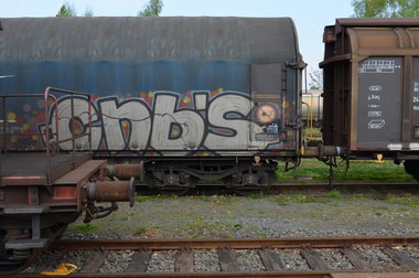 Graffiti Train - Photo by Hall3rOT - CNB`S