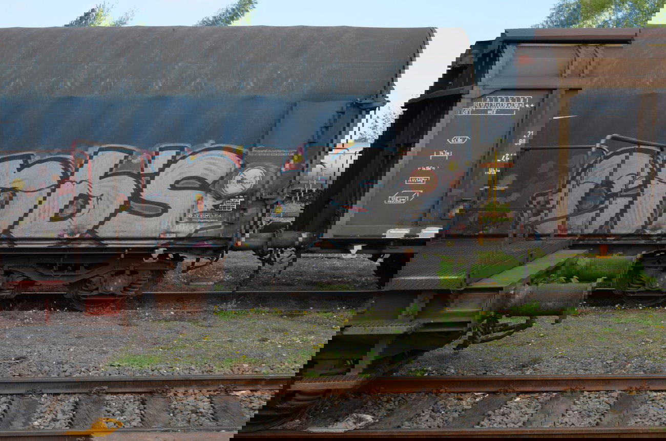 Graffiti Train - Photo by Hall3rOT - CNB`S