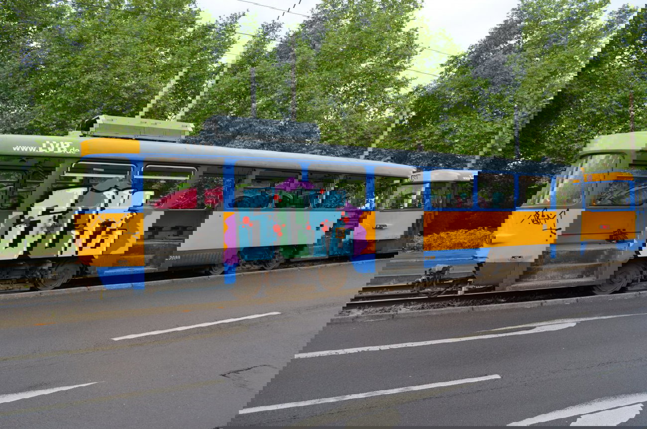 Graffiti Train - Photo by Hall3rOT - RAIM, SCK, TRAM (2014)