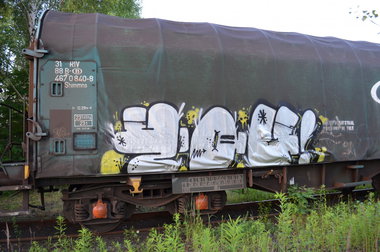 Graffiti Train - Photo by Hall3rOT - YOU