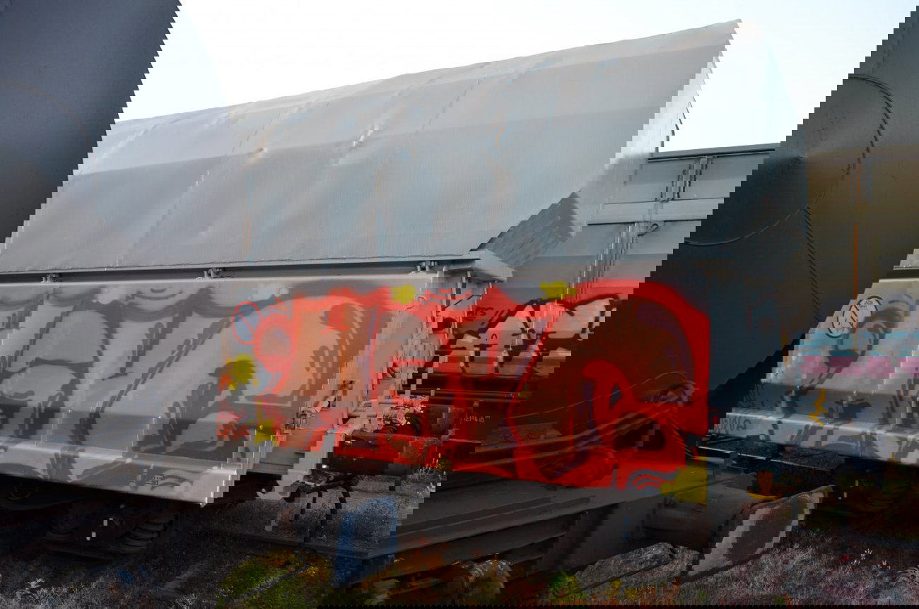 Graffiti Train - Photo by Hall3rOT - HAYF