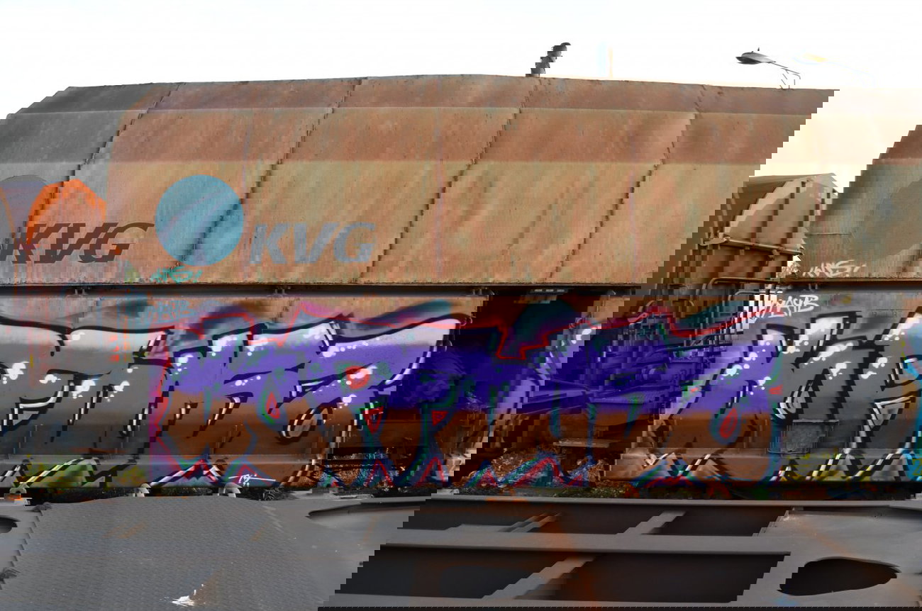 Graffiti Train - Photo by Hall3rOT - KOPFNUSZ (2014)