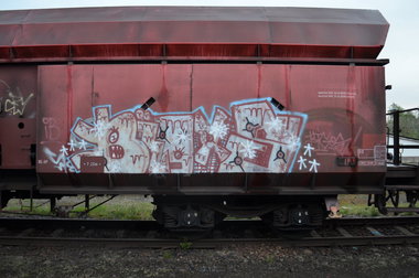 Graffiti Train - Photo by Hall3rOT - BIGOS
