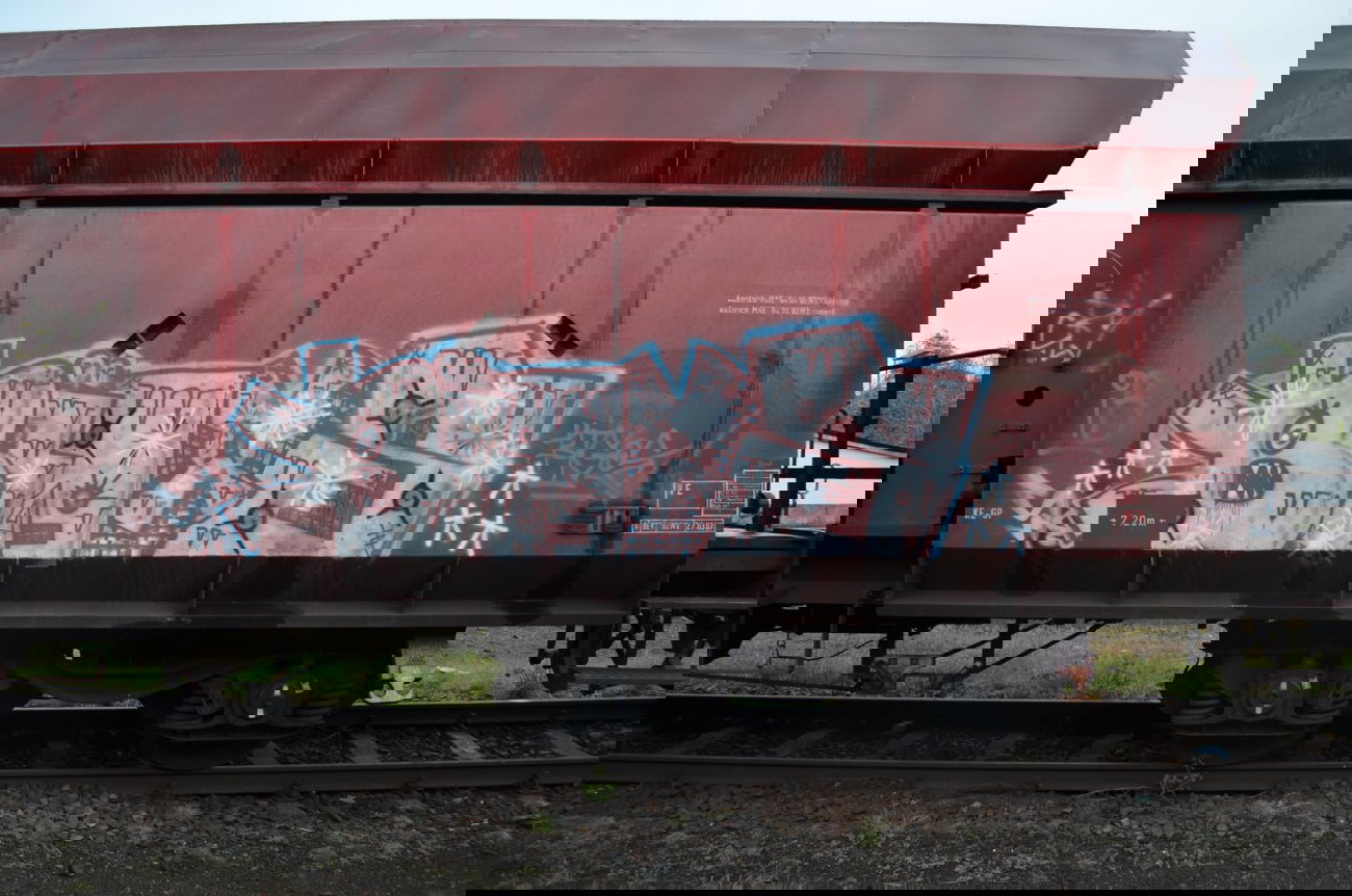 Graffiti Train - Photo by Hall3rOT - BIGOS