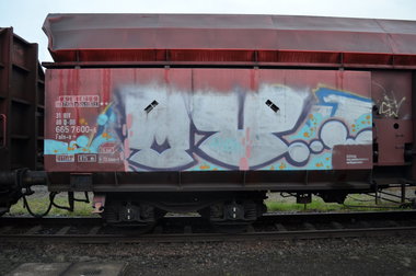 Graffiti Train - Photo by Hall3rOT - MY