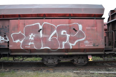 Graffiti Train - Photo by Hall3rOT - ALF