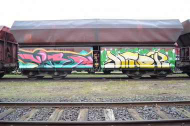 Graffiti Train - Photo by Hall3rOT