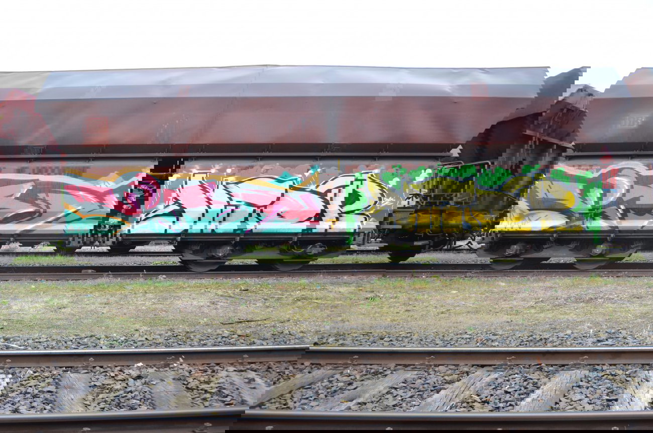 Graffiti Train - Photo by Hall3rOT
