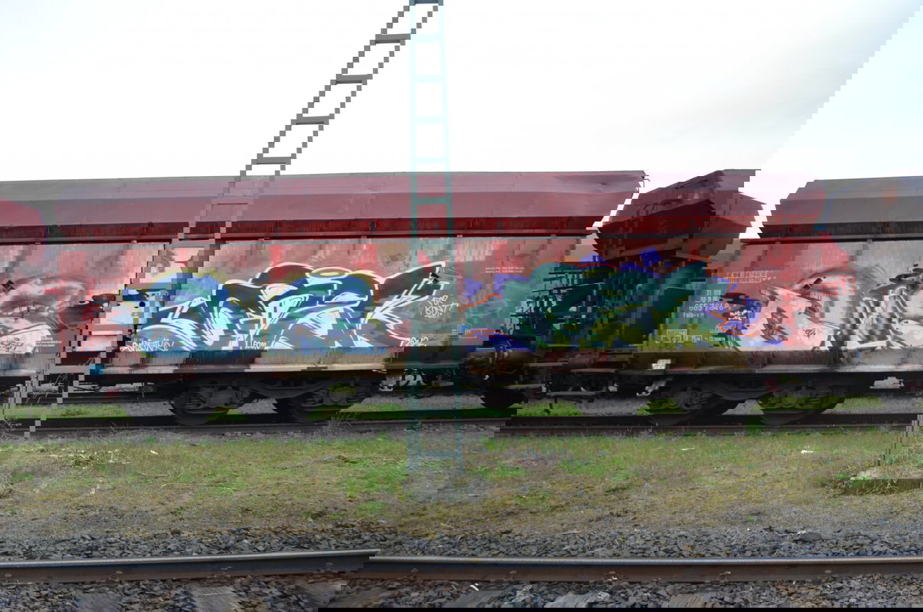 Graffiti Train - Photo by Hall3rOT (2012)