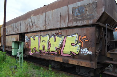 Graffiti Train - Photo by Hall3rOT - HAYF, COOL, DUDES