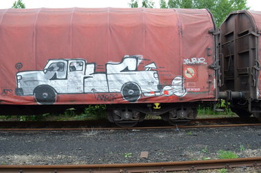 Graffiti Train - Photo by Hall3rOT - CKS, TURBO (2012)