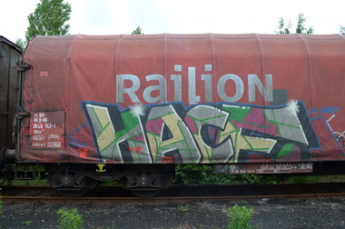 Graffiti Train - Photo by Hall3rOT - HACF (2011)